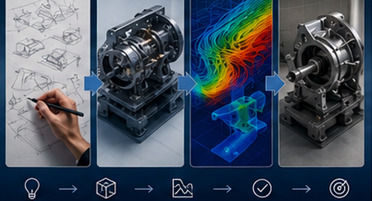 Concept to engineering realization workflow
